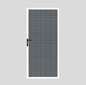 Slimline Single Hinged Security Screen Door (32 X 80 Inches)